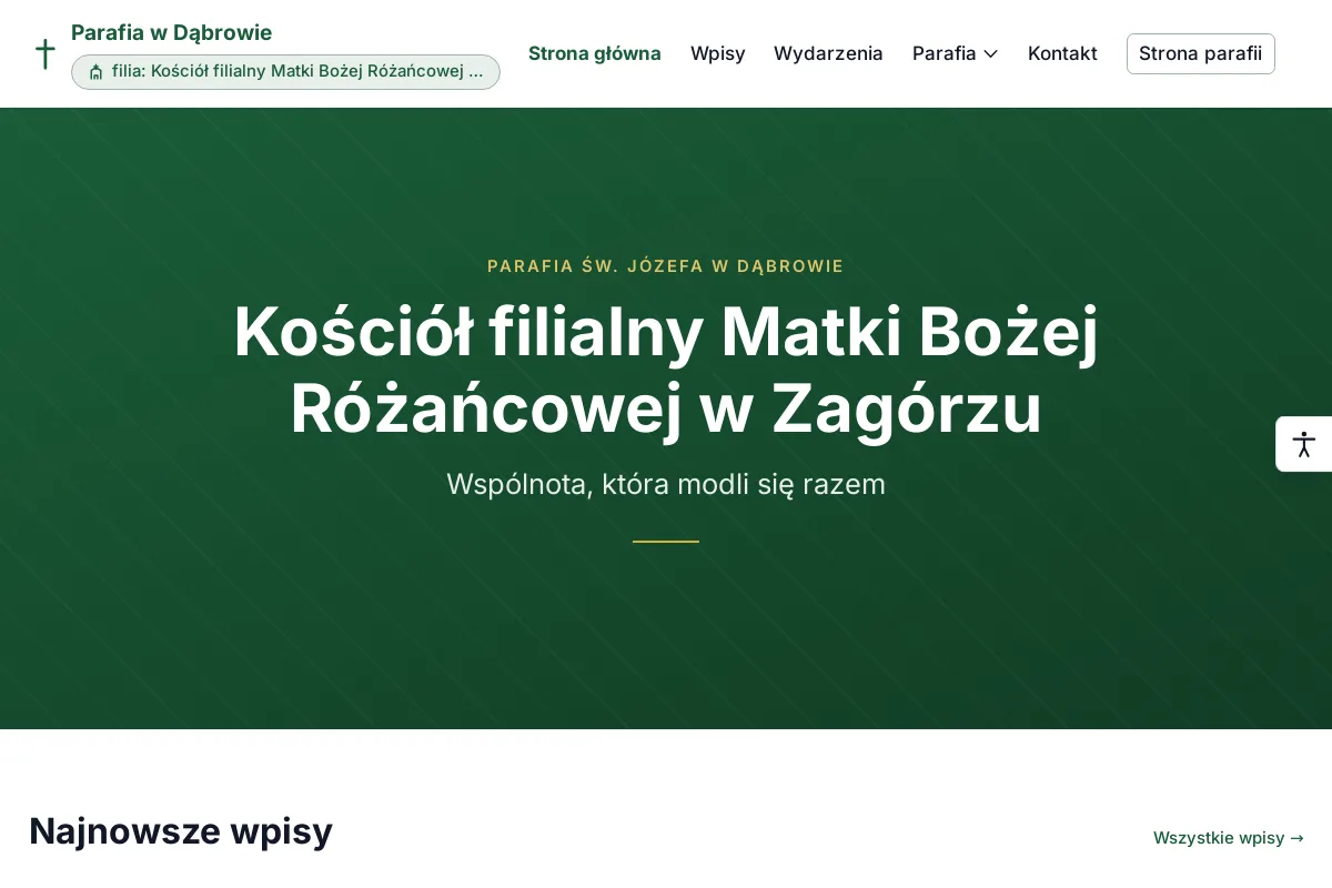 Kościoły filialne
