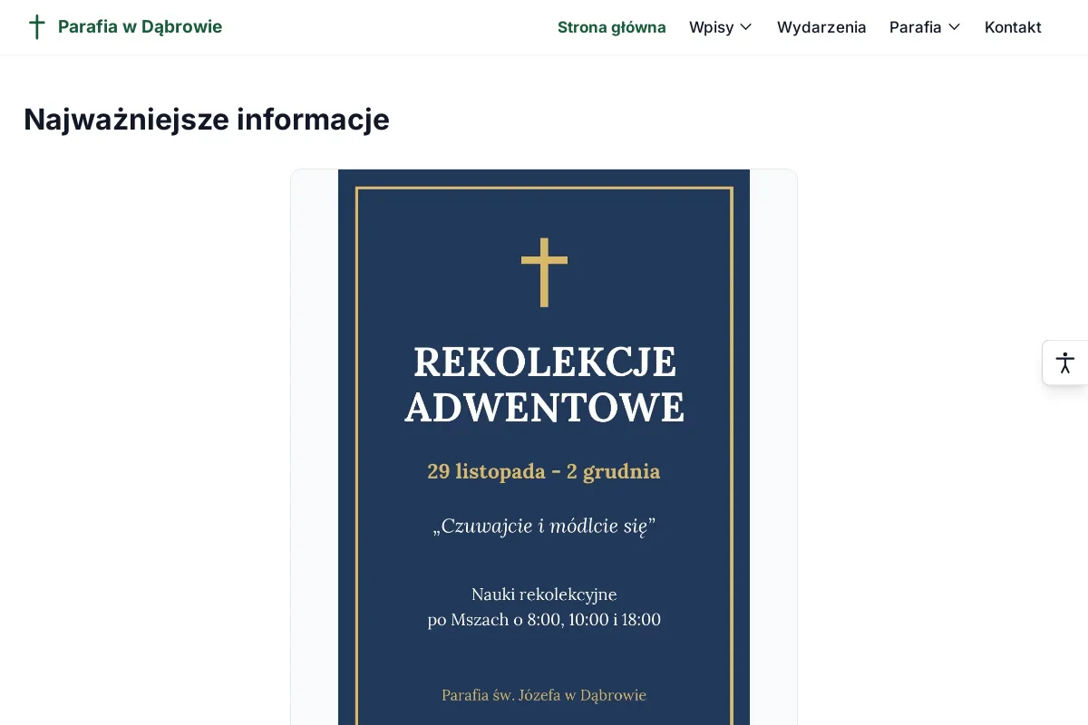 Najważniejsze informacje